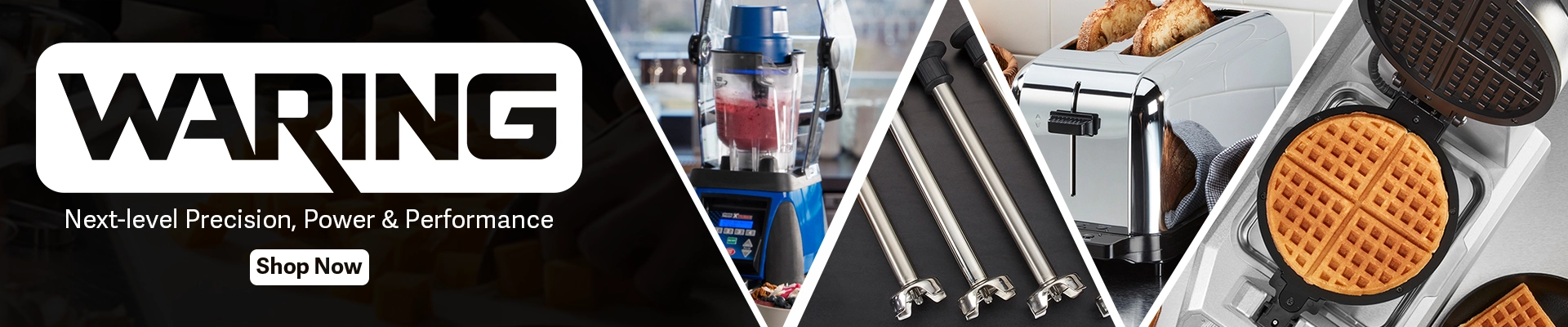 Waring Commercial brand banner